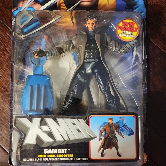 X-Men Marvel 2004 Gambit Action Figure - Picture 1 of 8
